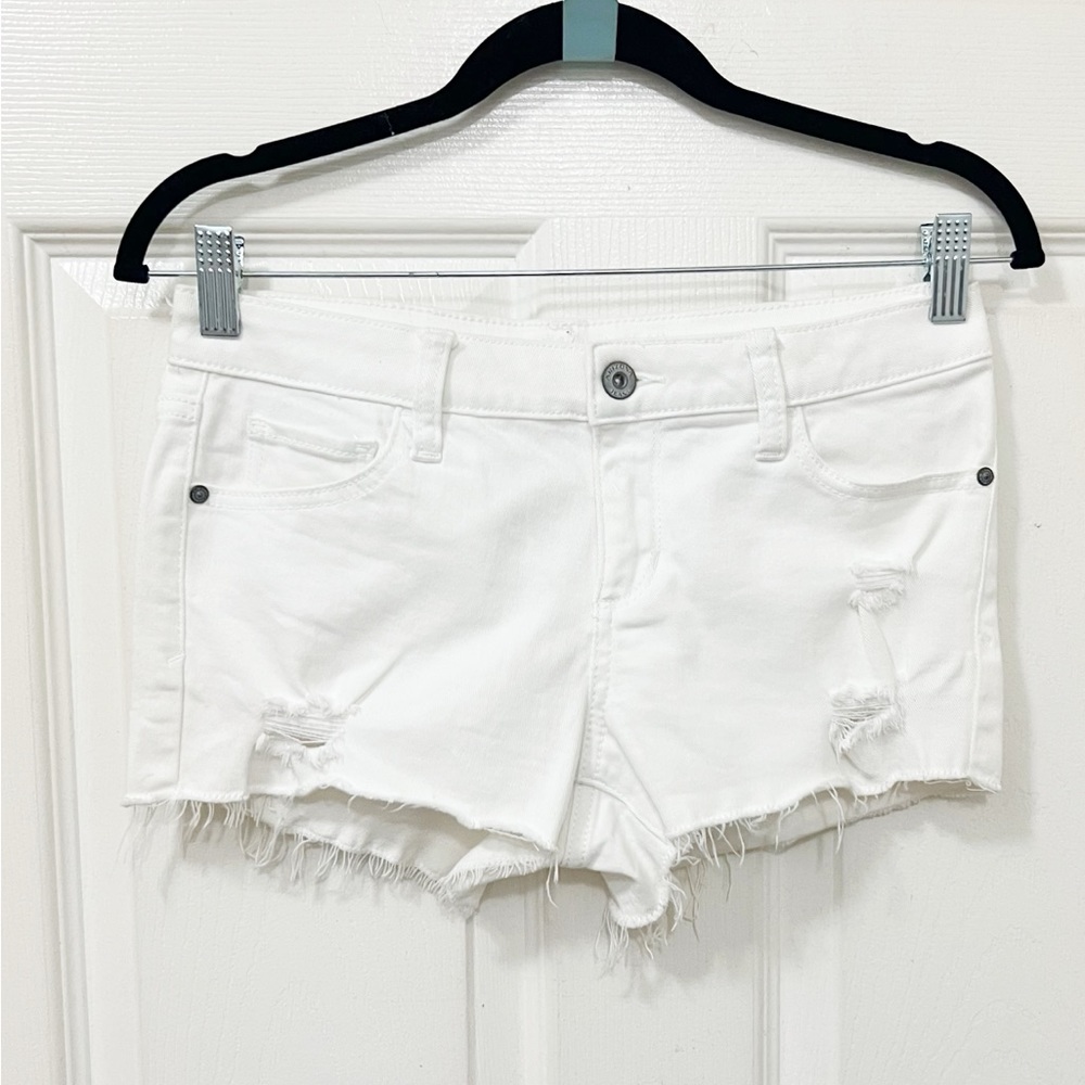 Arizona Jean Cut-Off White Jean Shorts